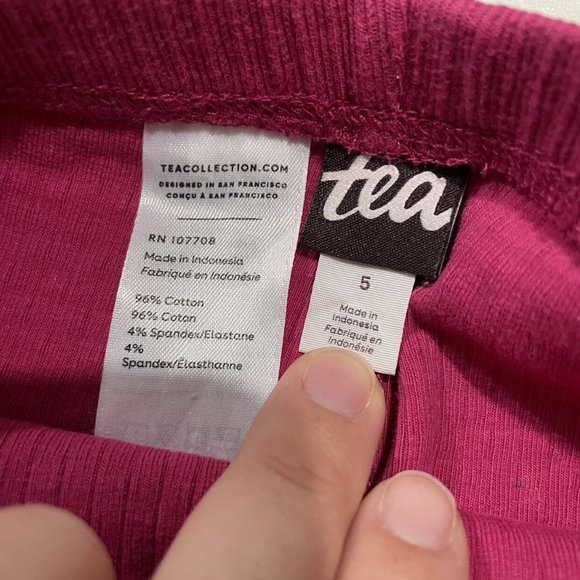 Tea Collection Ribbed Leggings - Picture 3 of 7
